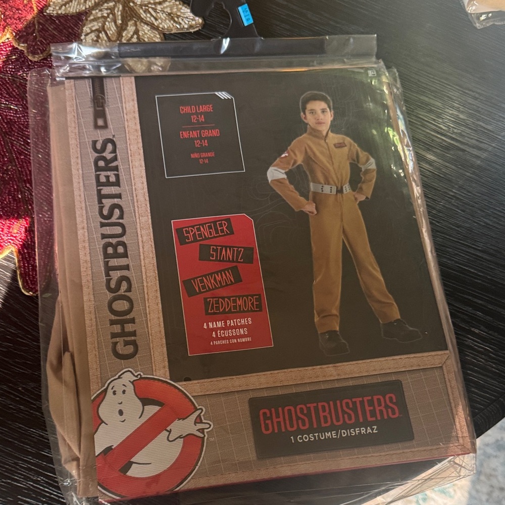 New Kids Costume - GhostBusters kids 12-14 size